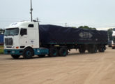 O Uruguai foi importante cliente dos caminhões International brasileiros; este 9800i, visto em José Pedro Varela em março de 2022, se dirigia ao Brasil (foto: LEXICAR).