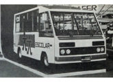 Invel Escolar, exibido no Salão de 1978 (na imagem anterior, é o carro mais à direita no stand da Invel) (fonte: Jorge A. Ferreira Jr. / O Cruzeiro).