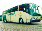 Century 1998 sobre chassi Volvo testado pela Viação Garcia, de Londrina (PR).