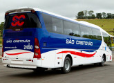 Modelo PB sobre chassi Scania da Viação São Cristóvão, de Divinópolis (MG).