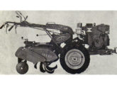 Motocultivador Iseki-Mitsui, fabricado no Brasil a partir de 1965.