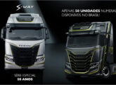 S-Way na edição especial 50 Anos, comemorando o meio centenário da marca Iveco, em 2025.
