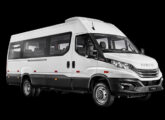Daily Minibus 45-160 Vetrato com câmbio automático de oito marchas Hi-Matic.