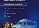 Publicidade de agosto de 2026 para o lançamento do Daily Minibus automático.