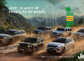 Peça comemorativa de abril de 2025 pelo décimo aniversário da fábrica de Goiana e (não esqueçamos da Willys) pelo retorno do Jeep ao Brasil.
