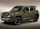 Renegade Willys, uma das duas séries especiais mostradas pela Jeep no Salão de 2018.