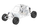 Estrutura tubular do buggy leve, reprojetada em 2021 (fonte: portal racemotor).