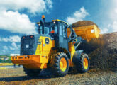 Pá carregadeira John Deere 444 G.