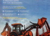 Publicidade de outubro de 2024 para a retroescavadeira John Deere na nova versão P.