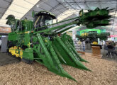 Atualização da colhedora de cana CH950, exposta no Agrishow 2026 (foto: portal revistacultivar).