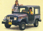 Fazendinha, um mini-jipe Toyota, lançado em 1988.