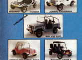 A diversidade de modelos e suas variantes fica evidente neste anúncio de 1988.