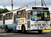 City 1995, última versão do modelo urbano da Jotave, aqui sobre chassi VW, operando na CTA - a empresa pública de transportes de Araraquara (SP) (foto: Gabriel Dias).