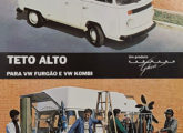 Capa de folder de divulgação do teto-alto Karmann-Ghia (fonte: Jorge A. Ferreira Jr.).