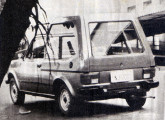Protótipo de minivan Fiat, projetado pela K-G em 1980 (foto: 4 Rodas).