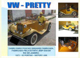 Calhambeque Pretty, mais um modelo dos anos 80 oferecido pela K&B. 