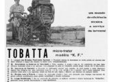 Material informativo de 1963 para o microtrator Tobatta (fonte: Jorge A. Ferreira Jr.).