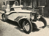 O belo automóvel de Küsters foi tema de reportagem da revista O Cruzeiro em maio de 1933 (fonte: O Cruzeiro).