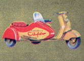 Lambretta com side-car.