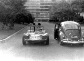 Recém-reformado, o protótipo Lazzat fotografado em Brasília, em 1969 (fonte: site mestrejoca).