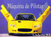 Primeiro folder de propaganda do Lobini H1, distribuído no XXII Salão do Automóvel.