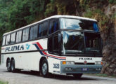 Paradiso GV 1150 da operadora internacional Pluma, de Curitiba (PR); tinha chassi Scania K 113 TL (fonte: Jorge A. Ferreira Jr.).