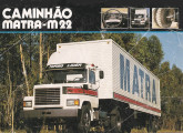 Folder de propaganda do caminhão Matra M22 (fonte: site blogdocaminhoneiro).