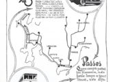 Rede de linhas urbanas da Viação Excelsior em março de 1929.