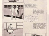 Ônibus de dois andares da Excelsior, onde se viajava, segundo esta publicidade de março de 1930, "como um príncipe nababo", "entre a melhor sociedade de nossa 'elite' mundana, da nossa gente de 'ton'".