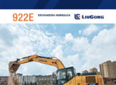 ... e escavadeira hidráulica 922E.