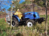 LS R50 atuando como pulverizador sob parreiral na Serra Gaúcha (foto: Charles Echer / Cultivar Máquinas).