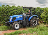 LS MT7.80F, da nova série MT7 lançada em 2024, durante teste da revista Cultivar em fazenda de café em Romaria (MG) (foto: Charles Echer / Cultivar Máquinas).