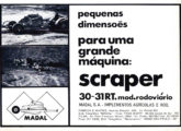 Scraper 30-31 RT em propaganda de abril de 1974.