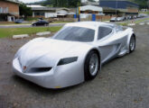 Protótipo da carroceria do GT Madom, ainda sem mecânica (fonte: Paulo Roberto Steindoff / planetarodas).