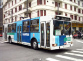 Trólebus Mafersa operando em Santos em 2007 (fonte: Ayrton Camargo e Silva).