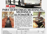 Publicidade de lançamento do Mafersa automático, em 1992.