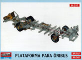 Material publicitário para as plataformas de dois eixos da Mafersa.