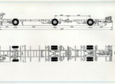 Diagrama do chassi articulado M-290-A.
