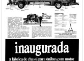 Propaganda de lançamento do primeiro chassi Magirus-Deutz nacional, em novembro de 1967.