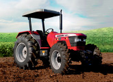 9200 4WD, o maior dos dois tratores agrícolas Mahindra fabricados pela Bramont.