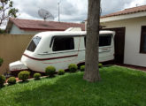 O elegante trailer Manfro Cobra II, vendido no Paraná em 2017 (foto: Rodrigo Vojciechovski).