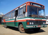 Incomum montagem de carroceria Veneza II sobre chassi de caminhão 6x2 em ônibus operado pela empresa Machado Junior, de São José do Norte (RS); o veículo de origem era um Mercedes-Benz L-2213 de 1978 (foto: Rodrigo de Aguiar / busologosdosul).  