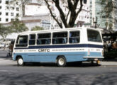 Um dos 20 microônibus Puma com motor a álcool adquiridos pela paulistana CMTC em 1981 (foto: Donald Hudson / onibusbrasil).