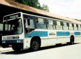 Torino-Scania da Nossa Senhora da Glória, de Blumenau (SC); note o balanço dianteiro, menor do que nos dois outros exemplos sobre chassi S 112 aqui mostrados (foto: Alessandro Costa).