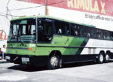 A mesma combinação Viaggio 1100 com Volvo B10M neste carro da também uruguaia Agencia Central (foto: Alberto Kaselis; fonte: Ivonaldo Holanda de Almeida / cienporcientobuses).