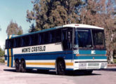 Viaggio 1100 com chassi Volvo B58E na frota da Viação Monte Castelo, de Lavras (MG) (fonte: Marco Goldani / onibusbrasil).