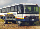 Strada MD 80, sobre chassi Scania F 112 HL com motor dianteiro, de 1988, na configuração mais espartana para operação na Amazônia.