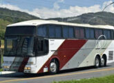 Outro Scania semelhante, agora da empresa NT Bus, de Orlândia (SP).