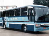 Viaggio GV 1000 montado em 1995 sobre o inusitado chassi Tuttotrasporti RD-64; compunha a frota da gaúcha Expresso Azul, de Lageado (fonte: Ivonaldo Holanda de Almeida).
