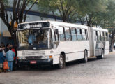 Torino GV 1999 em chassi articulado com motor dianteiro Mercedes-Benz da Stadtbus, de Santa Cruz do Sul (RS).
